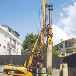 Geçirimsizlik Perdesi İşleri - Fore Kazık Uygulaması